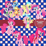 My Little Pony Digital Paper DP3676 - Digital Paper Shop - 1