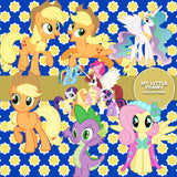 My Little Pony Digital Paper DP3678 - Digital Paper Shop - 4