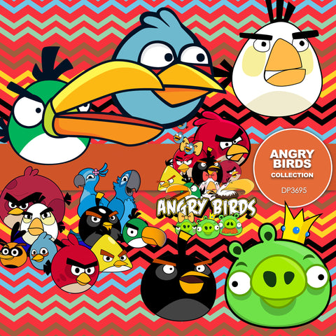 Angry Birds Digital Paper DP3695 - Digital Paper Shop - 1