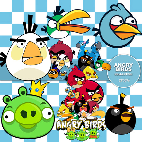 Angry Birds Digital Paper DP3696 - Digital Paper Shop - 1