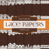 Lace Digital Paper DP3701A - Digital Paper Shop