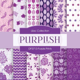 Purple Prints Digital Paper DP3713 - Digital Paper Shop