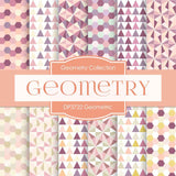 Geometric Digital Paper DP3722 - Digital Paper Shop