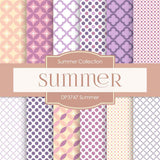 Summer Digital Paper DP3747 - Digital Paper Shop