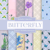 Butterfly Meadows Digital Paper DP3777 - Digital Paper Shop