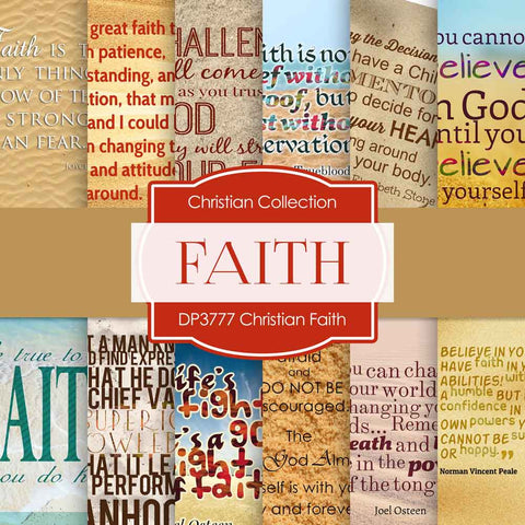 Christian Faith Digital Paper DP3777A - Digital Paper Shop