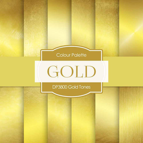 Gold Tones Digital Paper DP3800 - Digital Paper Shop