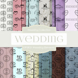 Wedding Elements Digital Paper DP3831 - Digital Paper Shop - 1
