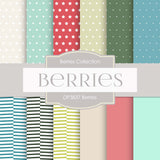 Berries Digital Paper DP3837 - Digital Paper Shop