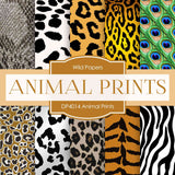Animal Prints Digital Paper DP4014 - Digital Paper Shop