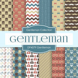 Gentleman Digital Paper DP4079 - Digital Paper Shop