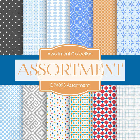 Assortment Digital Paper DP4093 - Digital Paper Shop