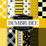 Bumble Bee Digital Paper DP4107 - Digital Paper Shop