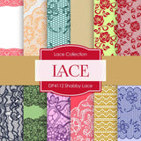 Shabby Lace Digital Paper DP4112 - Digital Paper Shop