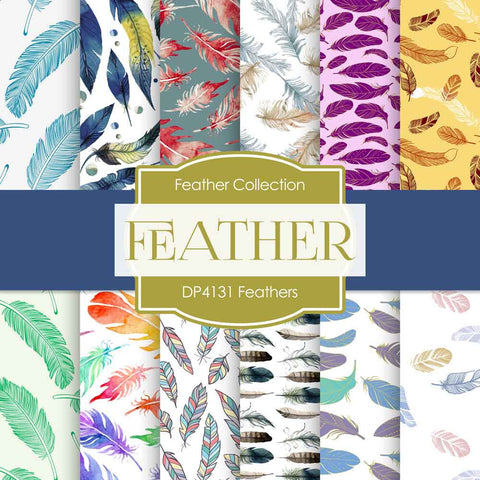 Feathers Digital Paper DP4131 - Digital Paper Shop