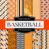 Basketball Digital Paper DP4133 - Digital Paper Shop