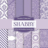 Shabby Lavender Digital Paper DP4134 - Digital Paper Shop