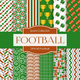 Football Digital Paper DP4140 - Digital Paper Shop