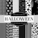 Halloween Silhouettes Digital Paper DP4148 - Digital Paper Shop
