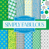 Simply Fabulous Digital Paper DP4164 - Digital Paper Shop