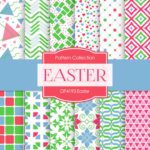 Easter Digital Paper DP4193 - Digital Paper Shop