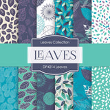 Leaves Digital Paper DP4214A - Digital Paper Shop