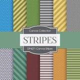 Canvas Stripes Digital Paper DP4271 - Digital Paper Shop
