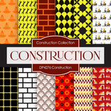 Construction Digital Paper DP4276 - Digital Paper Shop