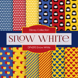 Snow White Digital Paper DP4293 - Digital Paper Shop