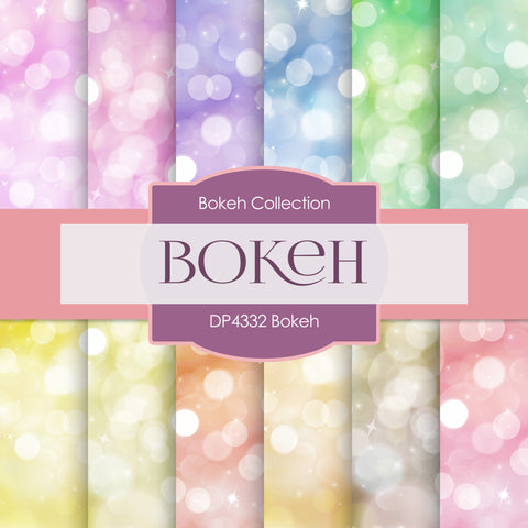 Bokeh Digital Paper DP4332 - Digital Paper Shop