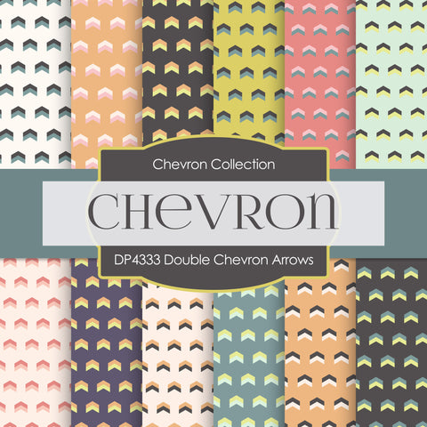 Double Chevron Arrows Digital Paper DP4333 - Digital Paper Shop