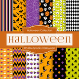 Spooky Halloween Digital Paper DP4346 - Digital Paper Shop