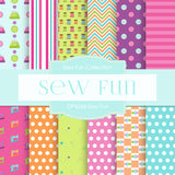 Sew Fun Digital Paper DP4364A - Digital Paper Shop