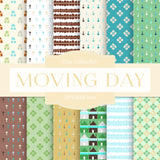 Moving Day Digital Paper DP4366B - Digital Paper Shop