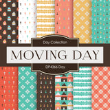 Moving Day Digital Paper DP4366 - Digital Paper Shop