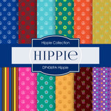 Hippie Digital Paper DP4369A - Digital Paper Shop