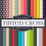 Tinted Cross Digital Paper DP4380C - Digital Paper Shop