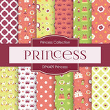 Princess Papers Digital Paper DP4409 - Digital Paper Shop