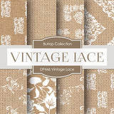 Vintage Lace Digital Paper DP446 - Digital Paper Shop