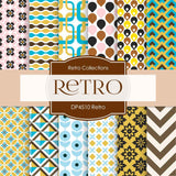 Retro Digital Paper DP4510 - Digital Paper Shop