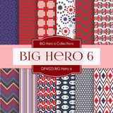 BIG Hero 6 Digital Paper DP4523 - Digital Paper Shop