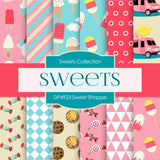 Sweet Shoppe Digital Paper DP4923 - Digital Paper Shop