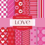 Valentine Digital Paper DP4924 - Digital Paper Shop