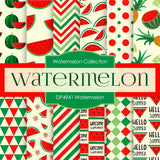 Watermelon Digital Paper DP4941 - Digital Paper Shop