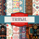 Tribal Spirit Digital Paper DP4946 - Digital Paper Shop
