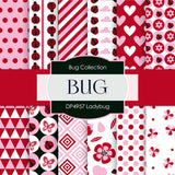 Ladybug Digital Paper DP4957 - Digital Paper Shop