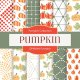 Pumpkin Digital Paper DP4964A - Digital Paper Shop