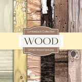 Wood Textures Digital Paper DP540 - Digital Paper Shop