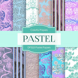 Pastel Papers Digital Paper DP553 - Digital Paper Shop