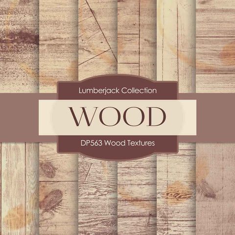 Wood Textures Digital Paper DP563 - Digital Paper Shop